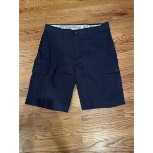 Wearfirst Free-Band Men's Ripstop Cargo Shorts Navy Blue Size 38